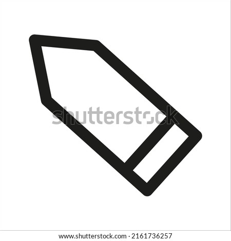 pricetag icon balck and white