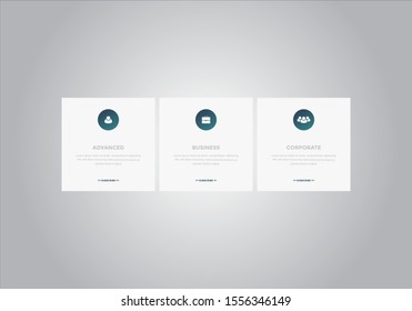 Pricing table design, box, button, list for web. price list. mobile. Vector. EPS 10