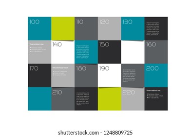 Pricing table, schedule, banner. Indographic element.