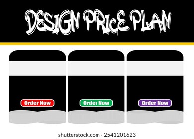 Tabela de preços, modelo de design de comparação de planos de assinatura com efeito de vidro. Pode ser usado para web, aplicativos, apresentação, anúncio. Ilustração vetorial.