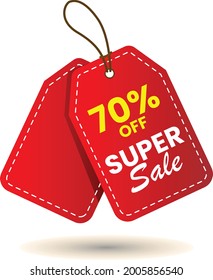 Pricing tag vector , super sale