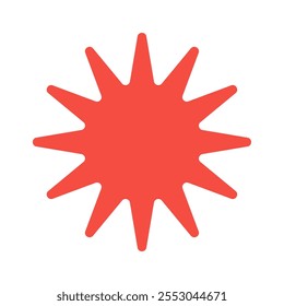Prickly shaped gearwheel geometric element
