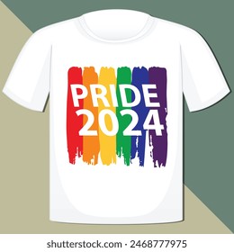 PRIDE 2024  PRIDE MONTH T-SHIRT DESIGN,