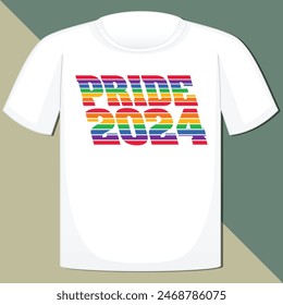 PRIDE 2024  PRIDE MONTH T-SHIRT DESIGN,  