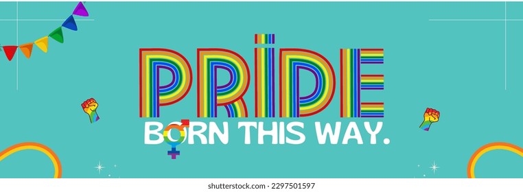Pride | Born This Way - HD Banner
