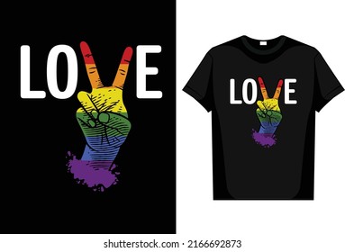 Pride Day LGBT Gay T-Shirt Design