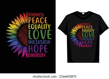 Pride Day LGBT Gay T-Shirt Design