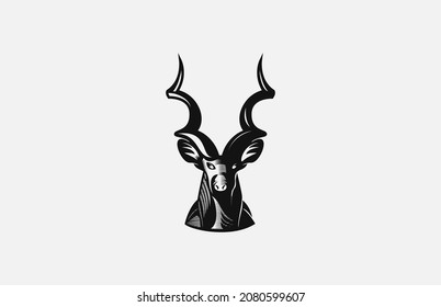 Pride Deer Illustrative Logo Design