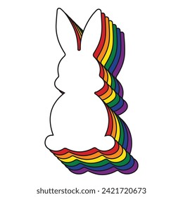 
Pride Easter Sunday Bunny T-Shirt Design