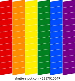 Pride Flag, a background made up of striped