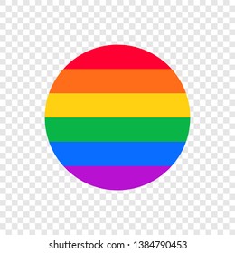 Pride flag icon LGBTQI+ gay lesbian bi trans intersex queer 
