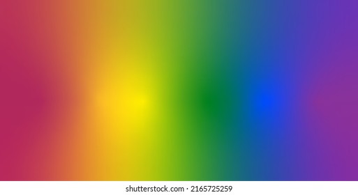 Pride Gradient Background with LGBTQ Pride Flag Colours. LGBTQ Pride Month. Vector illustration.On liquid rainbow background. Human rights or diversity concept