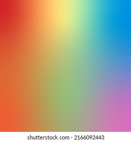 Pride Gradient Background with LGBTQ Pride Flag Colours. LGBTQ Pride Month. Vector illustration.On liquid rainbow background. Human rights or diversity concept
