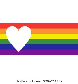Pride Gradient Background with LGBTQ Pride Flag Colors