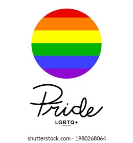 Pride  hand draw ,LGBT designs isolated on white background, Vector illustration EPS 10