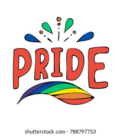 Pride - hand-drawn illustration