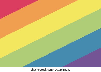 Pride LGBT background vector. Lesbian gay bisexual and transgender community concept. Flat design symbol isolated on white background. LGBTQ movement element raindow colored for banner, card, poster