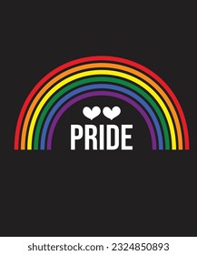 Orgullo de diseño LGBT. Obtendrá el archivo eps con 300ppi.