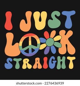 Pride LGBT Gay Retro T-shirt Design