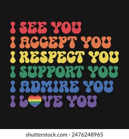 Pride LGBT Gay T-shirt Design