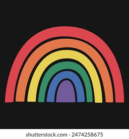 Pride LGBT Gay Vector T-shirt Design