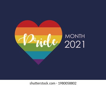 Pride Month 2021 Poster, Gay Rights, LGBT