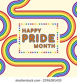 Pride month background. Commemoration of lesbian gay bisexual transgender concept. Design for celebration, LGBT, pride Month, happy pride day, gender, colorful, banner.