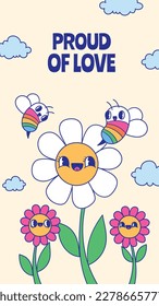 pride month celebration concept background. happy pride day. celebration and commemoration of lesbian, gay, bisexual, and transgender pride. LGBT Pride Month. vector illustration design template. June