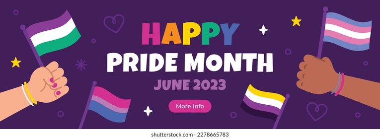 pride month celebration concept background. happy pride day. celebration and commemoration of lesbian, gay, bisexual, and transgender pride. LGBT Pride Month. vector illustration design template. June