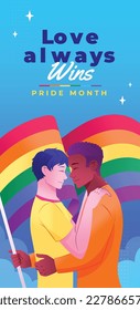 pride month celebration concept background. happy pride day. celebration and commemoration of lesbian, gay, bisexual, and transgender pride. LGBT Pride Month. vector illustration design template. June