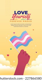 fondo del concepto de celebración del mes del orgullo feliz día del orgullo. celebración y conmemoración del orgullo de lesbianas, gays, bisexuales y transgénero. Mes del Orgullo LGBT. plantilla de diseño de ilustración vectorial. Junio