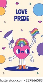 pride month celebration concept background. happy pride day. celebration and commemoration of lesbian, gay, bisexual, and transgender pride. LGBT Pride Month. vector illustration design template. June