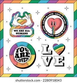 fondo del concepto de celebración del mes del orgullo feliz día del orgullo. celebración y conmemoración del orgullo de lesbianas, gays, bisexuales y transgénero. Mes del Orgullo LGBT. plantilla de diseño de ilustración vectorial. Junio