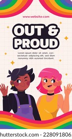 pride month celebration concept background. happy pride day. celebration and commemoration of lesbian, gay, bisexual, and transgender pride. LGBT Pride Month. vector illustration design template. June