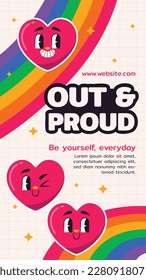 pride month celebration concept background. happy pride day. celebration and commemoration of lesbian, gay, bisexual, and transgender pride. LGBT Pride Month. vector illustration design template. June