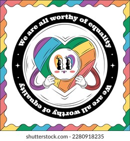 pride month celebration concept background. happy pride day. celebration and commemoration of lesbian, gay, bisexual, and transgender pride. LGBT Pride Month. vector illustration design template. June