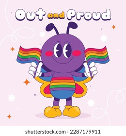 pride month celebration concept background. happy pride day. celebration and commemoration of lesbian, gay, bisexual, and transgender pride. LGBT Pride Month. vector illustration design template. June