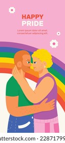 pride month celebration concept background. happy pride day. celebration and commemoration of lesbian, gay, bisexual, and transgender pride. LGBT Pride Month. vector illustration design template. June