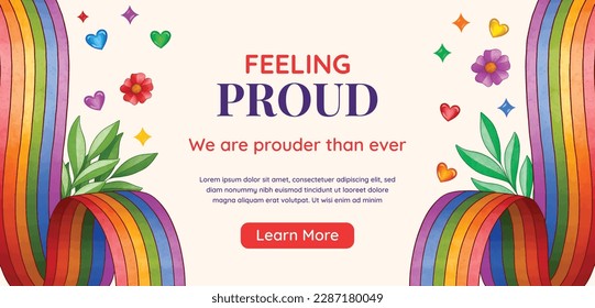 pride month celebration concept background. happy pride day. celebration and commemoration of lesbian, gay, bisexual, and transgender pride. LGBT Pride Month. vector illustration design template. June