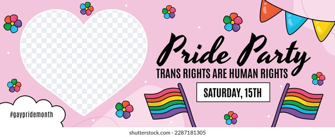 pride month celebration concept background. happy pride day. celebration and commemoration of lesbian, gay, bisexual, and transgender pride. LGBT Pride Month. vector illustration design template. June