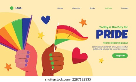 pride month celebration concept background. happy pride day. celebration and commemoration of lesbian, gay, bisexual, and transgender pride. LGBT Pride Month. vector illustration design template. June