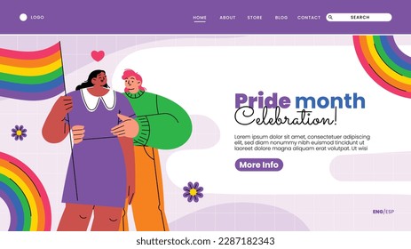 pride month celebration concept background. happy pride day. celebration and commemoration of lesbian, gay, bisexual, and transgender pride. LGBT Pride Month. vector illustration design template. June