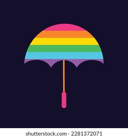 Stolz Monat Feiern Element. fröhlicher Stolz Tag. Feiern und Gedenken an lesbischen, schwulen, bisexuellen und transsexuellen Stolz. LGBT Pride Monat. Vektorgrafik-Design. Juni. Etikett, Aufkleber.