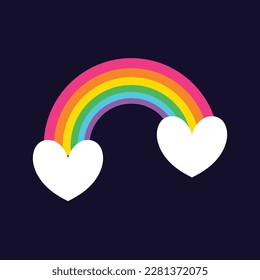 pride month celebration element. happy pride day. celebration and commemoration of lesbian, gay, bisexual, and transgender pride. LGBT Pride Month. vector illustration design. June. Label, sticker.