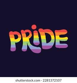 pride month celebration element. happy pride day. celebration and commemoration of lesbian, gay, bisexual, and transgender pride. LGBT Pride Month. vector illustration design. June. Label, sticker.