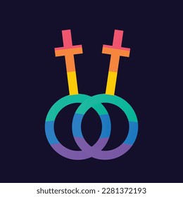 pride month celebration element. happy pride day. celebration and commemoration of lesbian, gay, bisexual, and transgender pride. LGBT Pride Month. vector illustration design. June. Label, sticker.