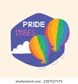 pride month celebration element. happy pride day. celebration and commemoration of lesbian, gay, bisexual, and transgender pride. LGBT Pride Month. vector illustration design. June. Label, sticker.