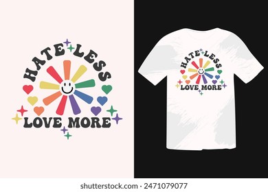 Pride Month EPS T-Shirt Design, Pride Day EPS Shirt, Vektorgrafik Pride Design Vorlage