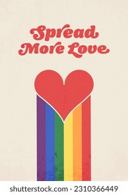 Pride Month June 2023, vector illustration in rainbow colors for LGBTQ community celebrations, diversity, equality, gay, lesbian, transgender, queer,  bisexual, transsexual, intersexual, poster