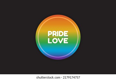 pride month love rainbow Abstract colorful gradient design background. futuristic wallpaper. geometric LGBT love sign. 